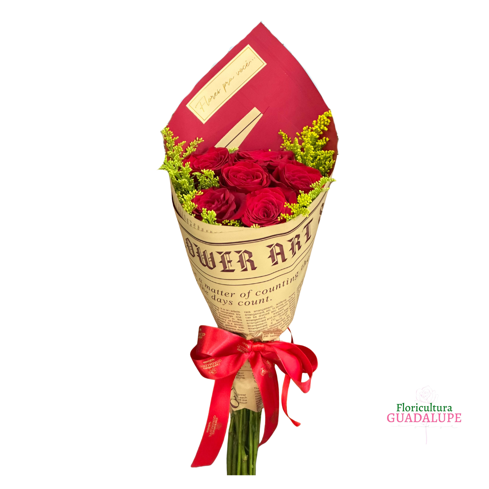 Combo de 6 Rosas Vermelhas 