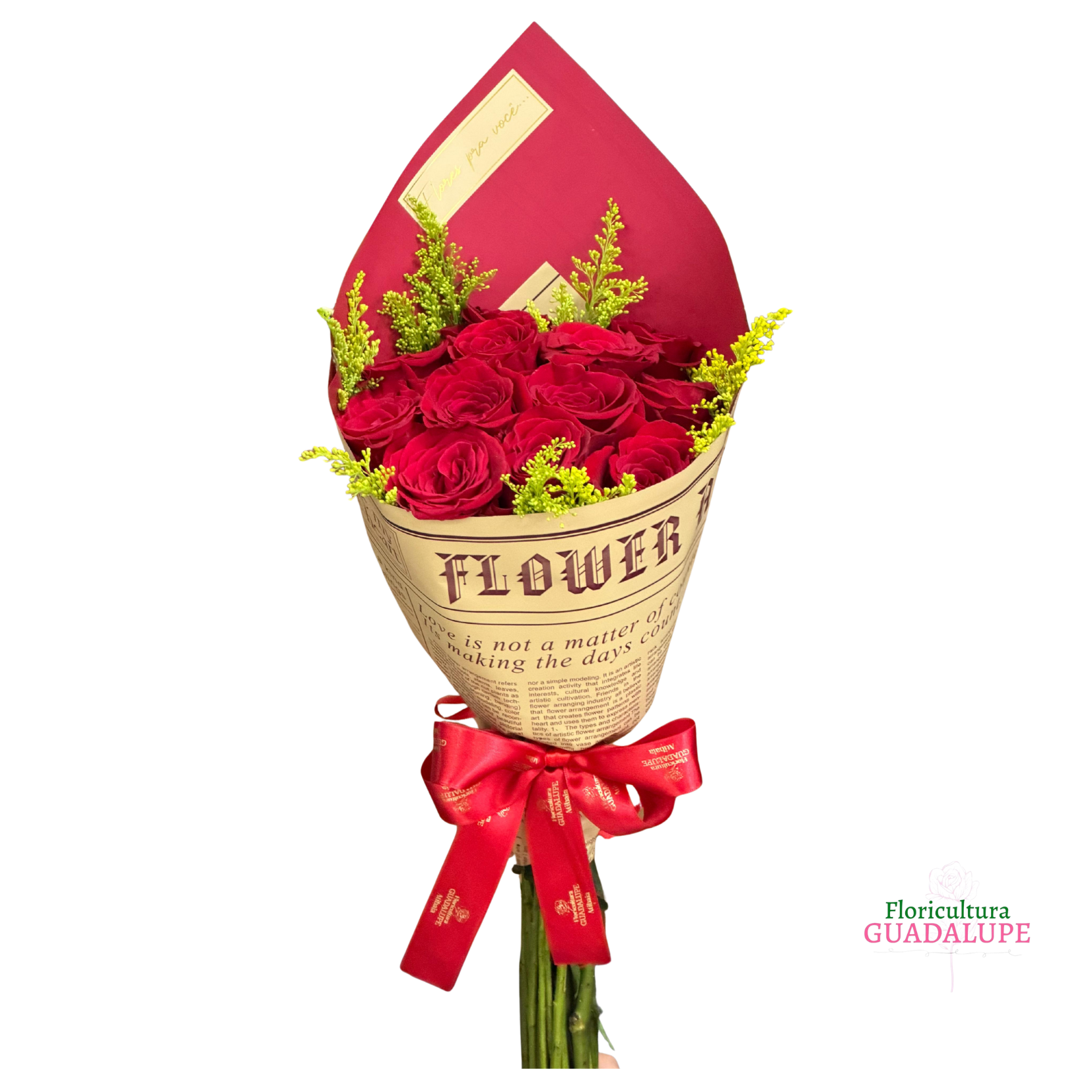 Combo de 12 Rosas Vermelhas 