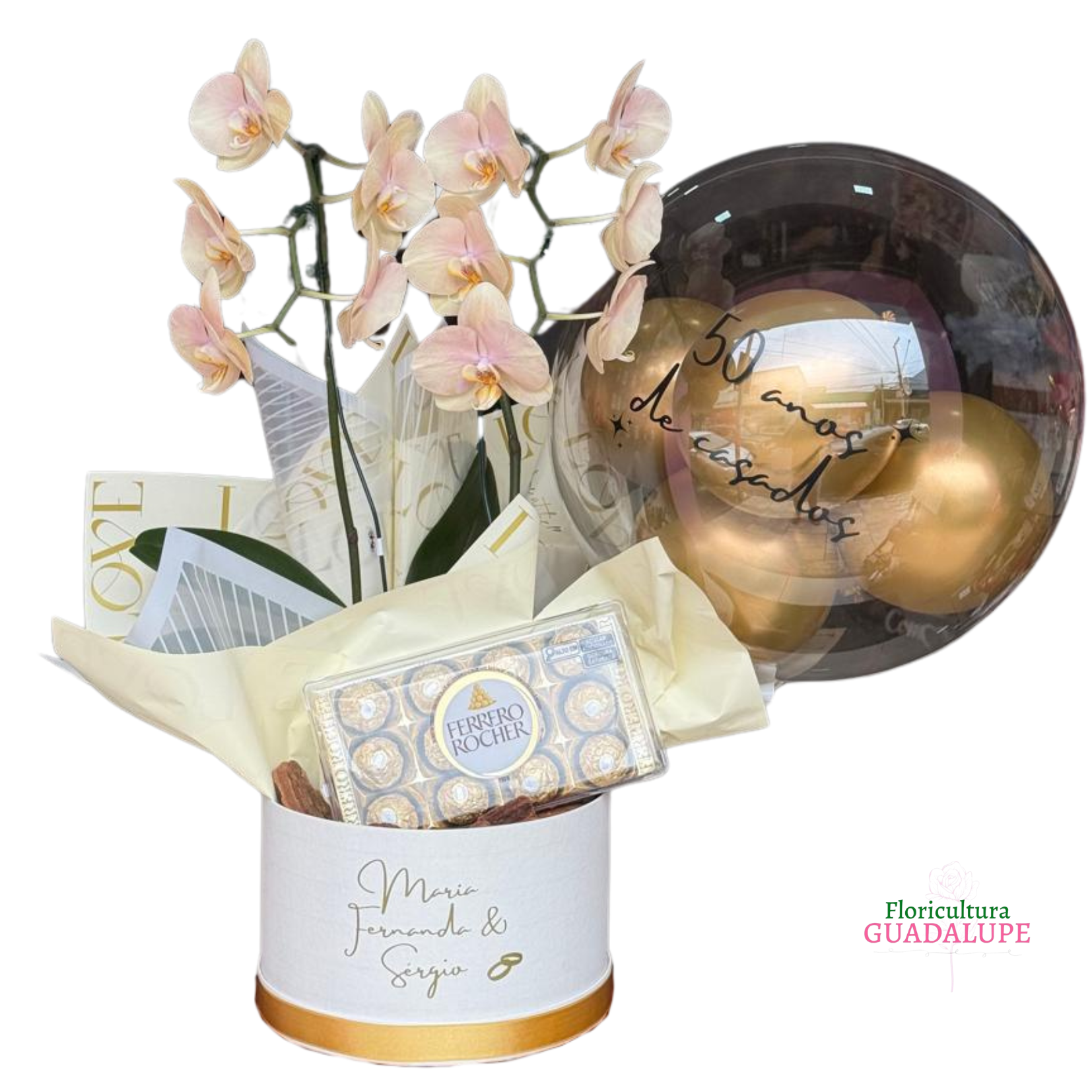 Box Orqudea de Luxo - Bubble Edition