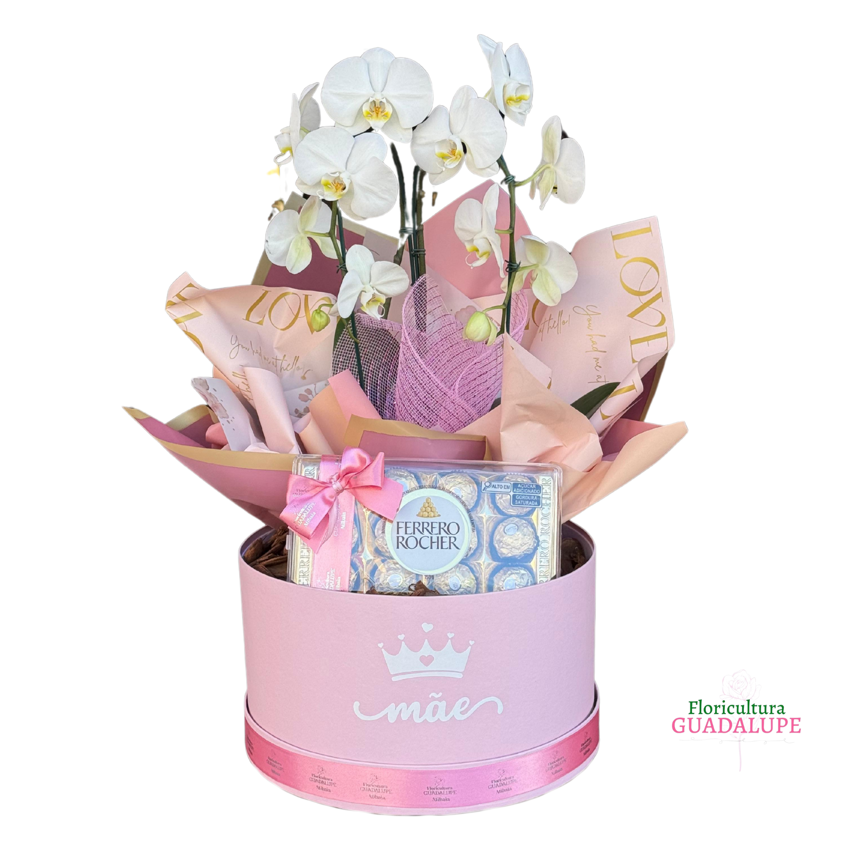 Box Orqudea de Luxo - Sweet Love