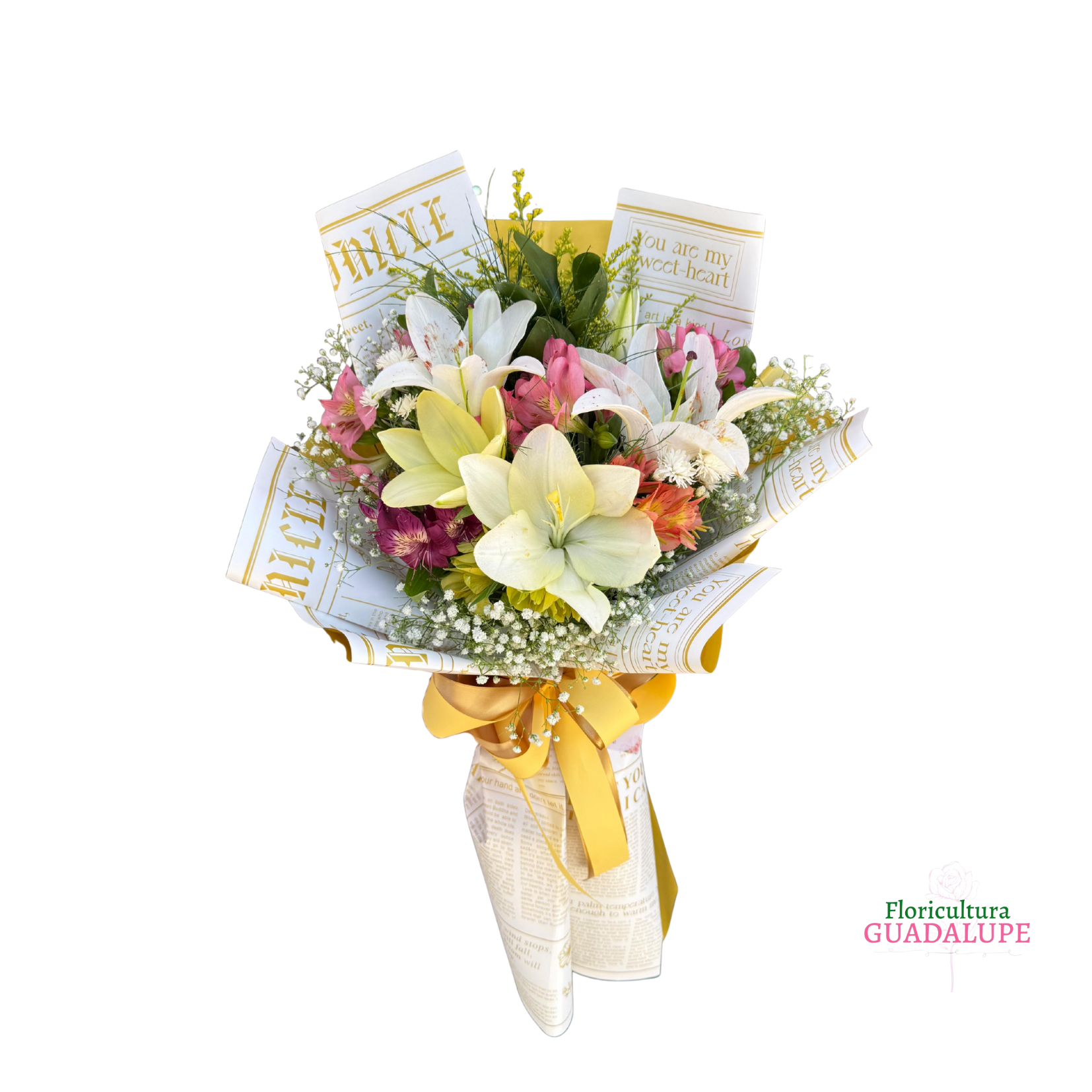 Buqu� de 2 L�rios - Glan