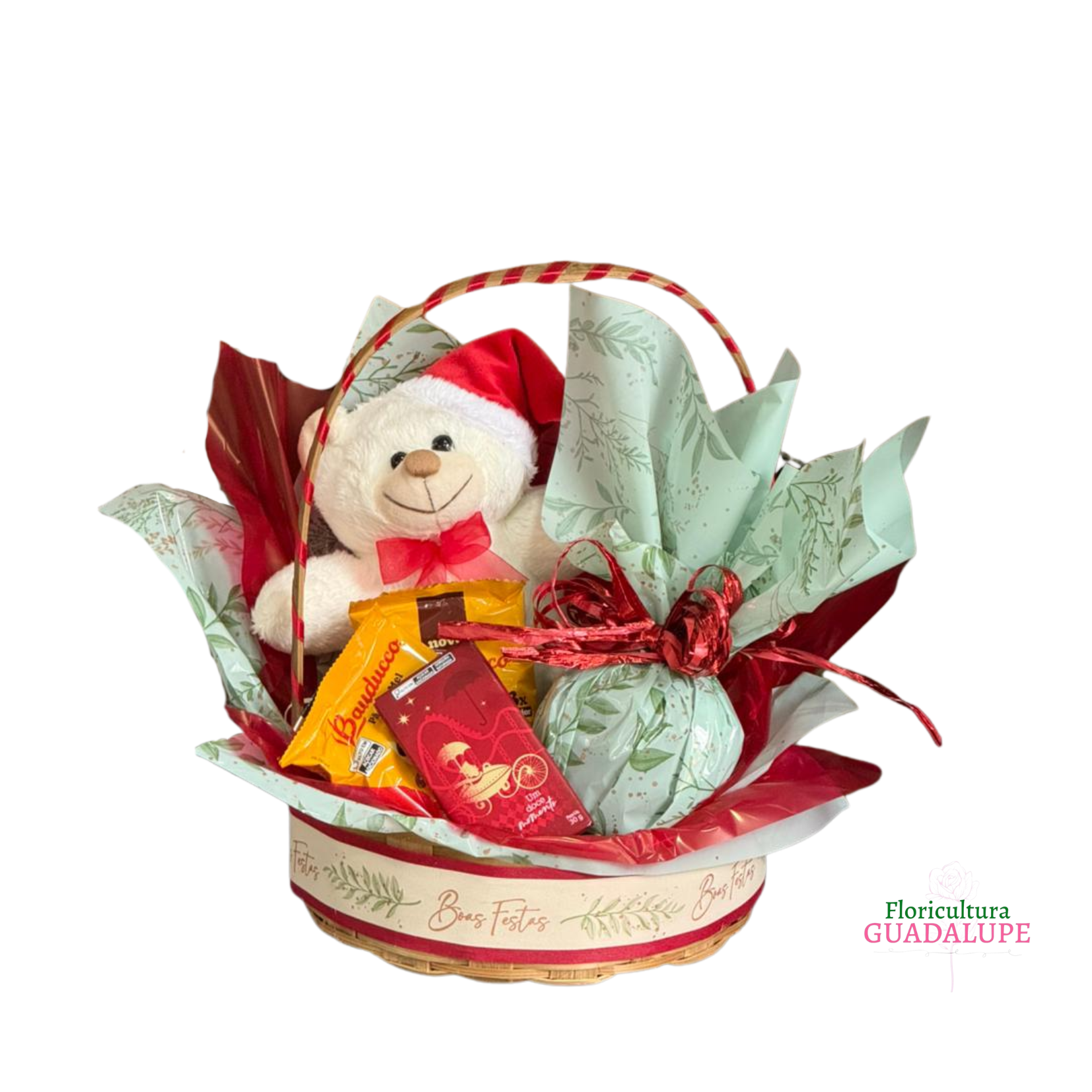 Mini Cesta Edi��o Natal 