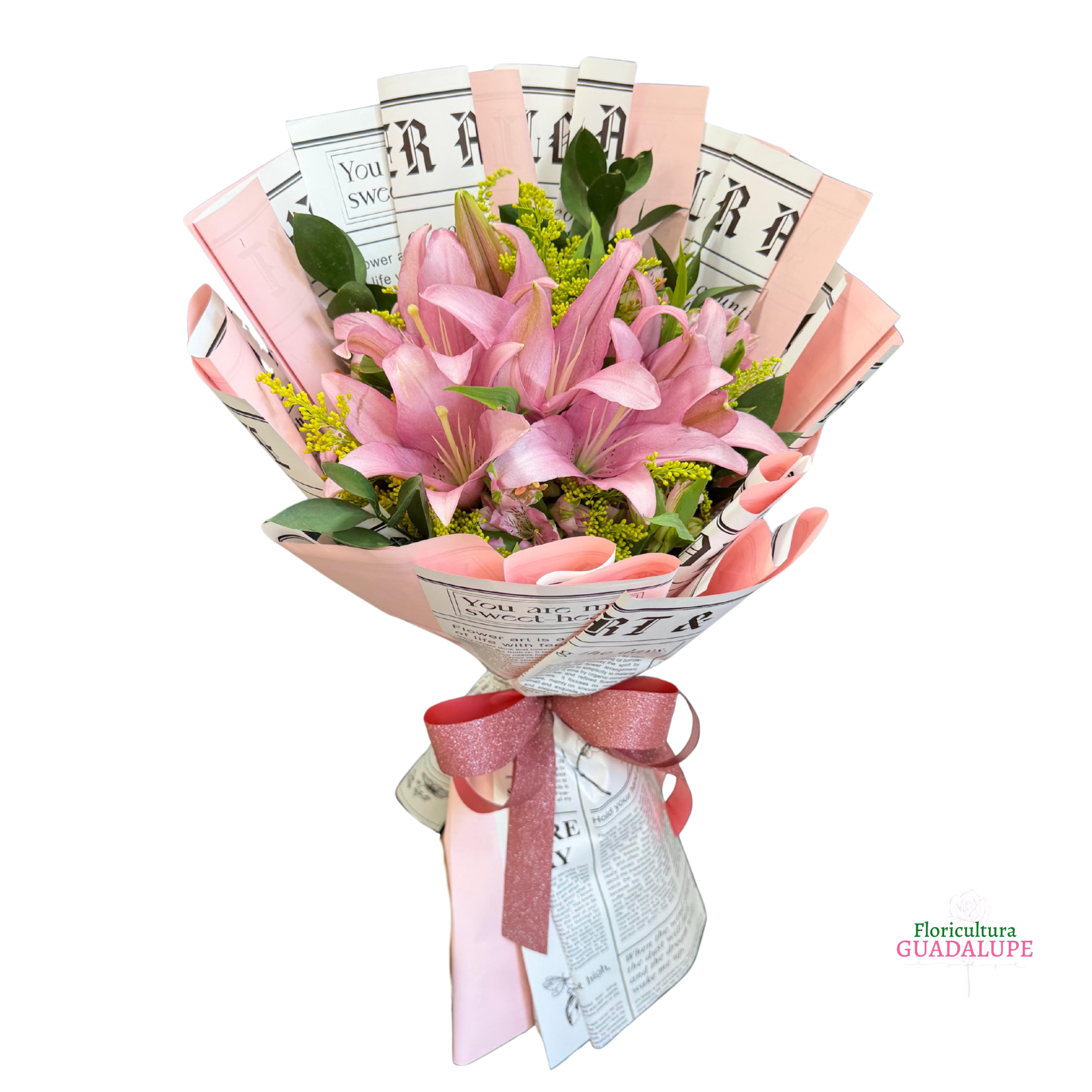 Buqu� Coreano de 3 L�rios - Glan